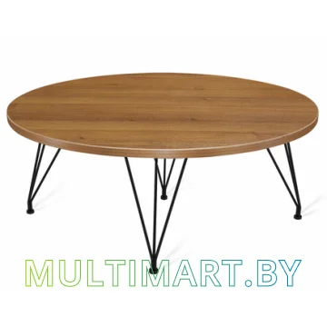 Журнальный столик Sheffilton SHT-TU29/H36/ЛДСП 80 (орех/черный муар)